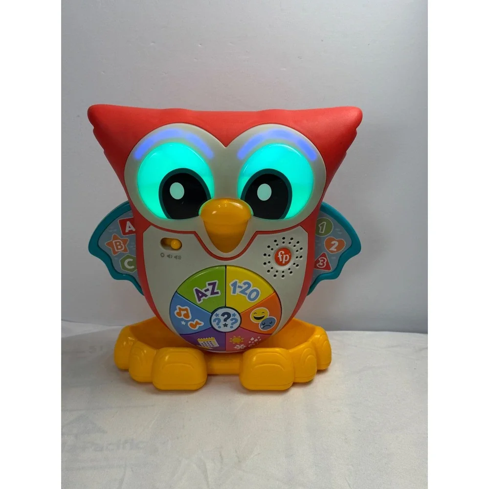 Fisher Price Linkimals Wisein Up Owl Interactive Musical Learning Toy HJR22